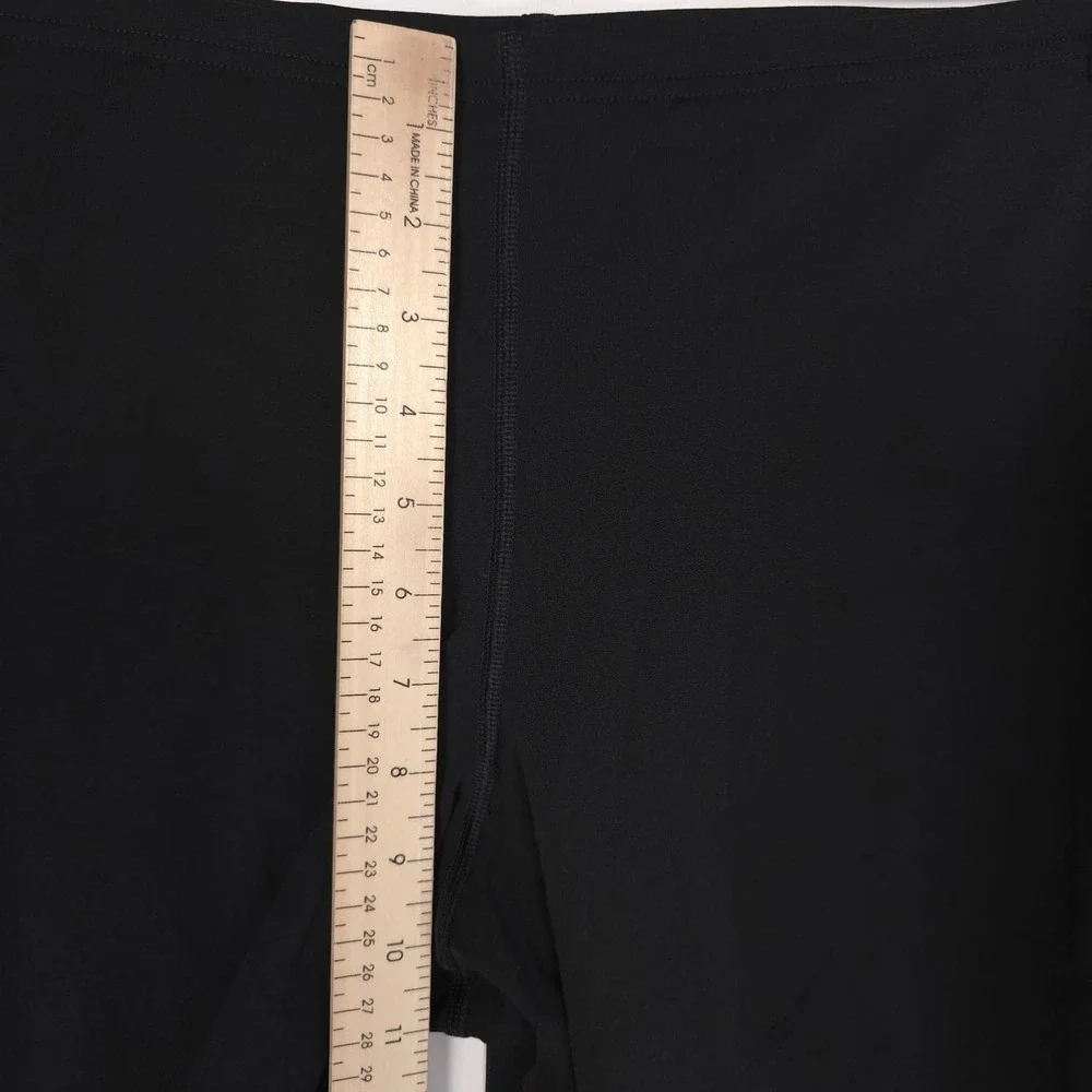 SPEEDO Endurance + Jammer Mens New Swim Trunks 38 Solid Drawstring Black